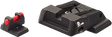Smith & Wesson M&P mire regolabili | fiber optic