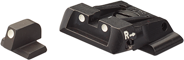 Smith & Wesson M&P mire regolabili | punti bianchi