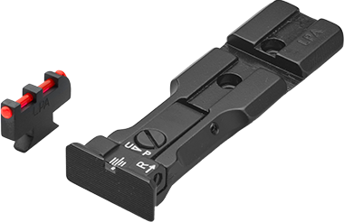 Smith & Wesson revolver [686 629 19 66 586 & other] red dot ready mire regolabili | fibra ottica