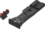 Smith & Wesson revolver [686 629 19 66 586 & other] red dot ready mire regolabili | fibra ottica