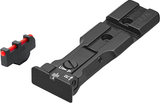 Smith & Wesson revolver [686 629 19 66 586 & other] red dot ready mire regolabili | fibra ottica