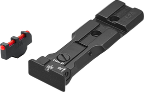 Smith & Wesson revolver [686 629 19 66 586 & other] red dot ready mire regolabili | fibra ottica