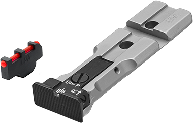 Smith & Wesson revolver [686 629 19 66 586 & other] mire regolabili predisposte per red dot | fibra ottica