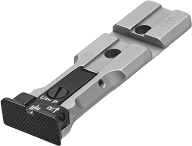 Smith & Wesson revolver [686 629 19 66 586 & other] red dot ready tacca di mira regolabile | blank