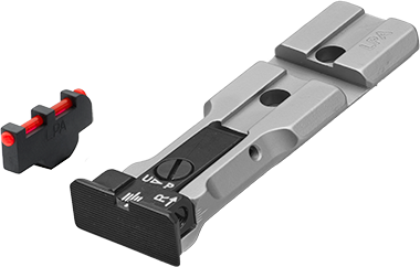 Smith & Wesson revolver [686 629 19 66 586 & other] mire regolabili predisposte per red dot | fibra ottica