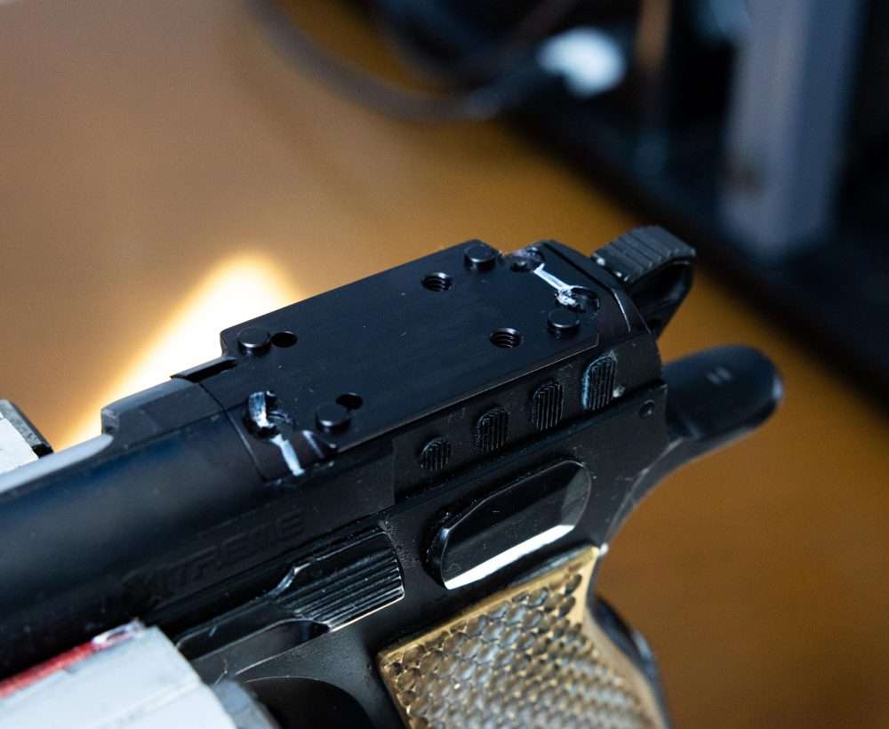 Tanfoglio Stock 3 piastra adattatrice | Shield RMSc impronta