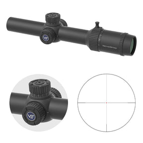 Vector Optics Forester 1-8x24 Fiber cannocchiale da puntamento SFP